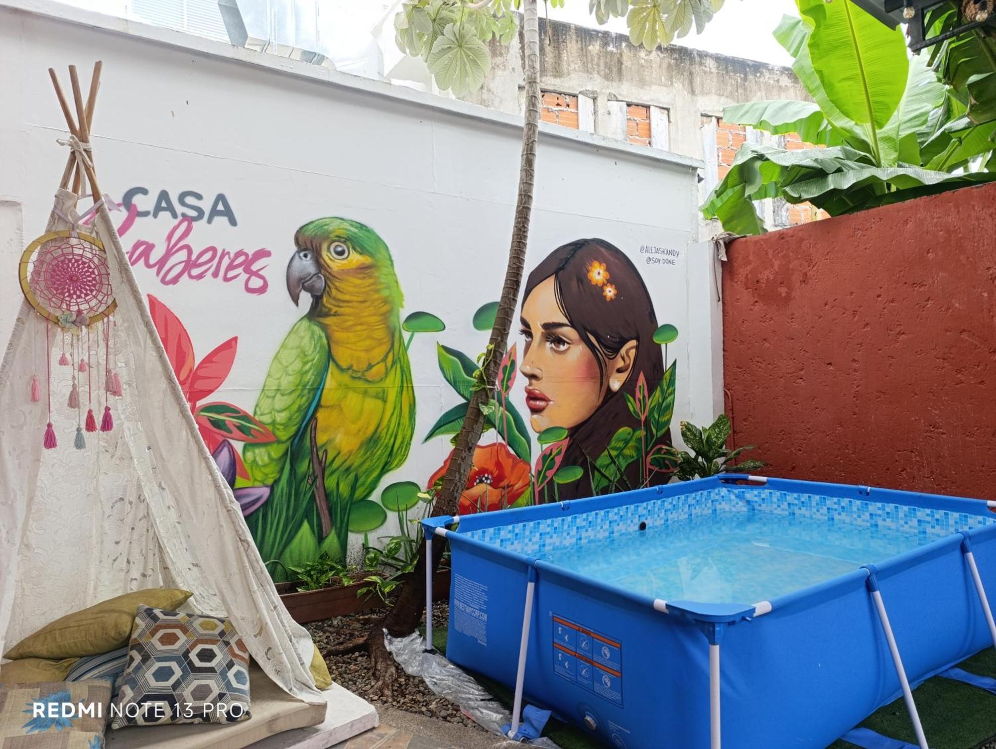 Hospedaje Casa Cultural Saberes 네이바 외부 사진